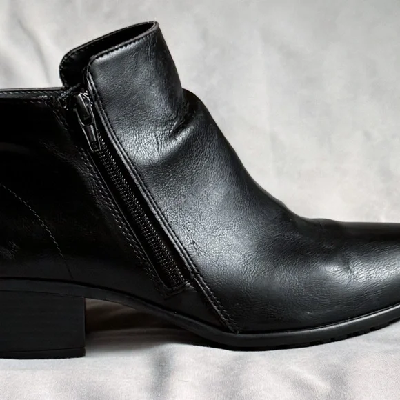 Black Ankle Boots - Picture 3 of 12